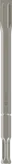 Cincel plano Bosch PRO HEX 22-5C 30 x 400 mm hexagonal.