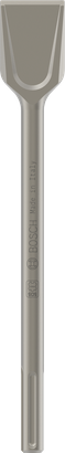 Cincel de pala Bosch PRO SDS max-5C, filo de corte de 50 mm.