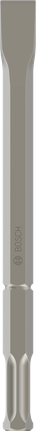 Cincel plano Bosch PRO Hex-4C de 22 mm para demolición.