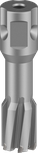 Fresa anular Bosch PRO Metal TCT de 18 x 35 x 75 mm.
