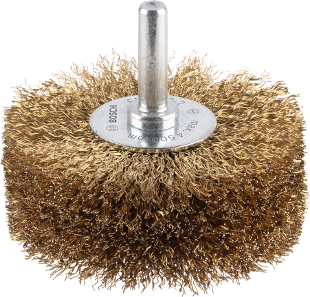 Disco de alambre Bosch PRO Wood clean, vástago recto de 80 mm.