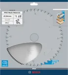 Hoja de sierra circular multimaterial Bosch PRO de 254 mm.