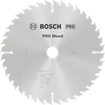 Hoja de sierra circular Bosch PRO Wood de 184 x 20 mm.
