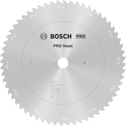 Hoja de sierra circular Bosch PRO Steel 305mm T60 para metal.