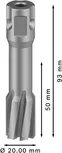 Fresa anular Bosch PRO Metal TCT, 20 mm de diámetro.