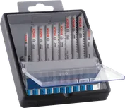 Juego de 10 hojas de sierra de calar Bosch PRO para metal y aluminio, 92 mm.