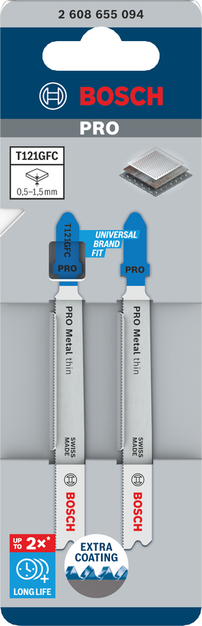 PRO Metal thin T121GFC