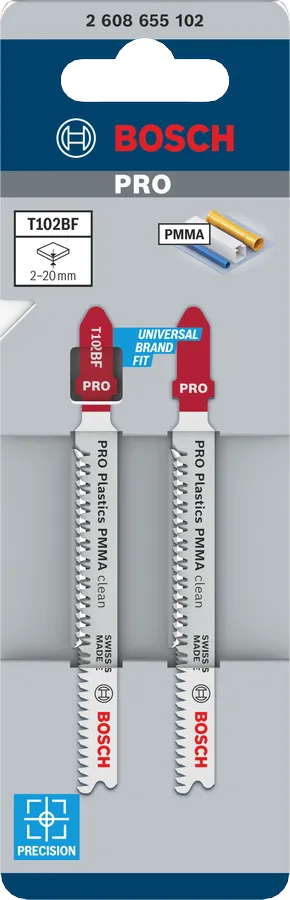 PRO Plastics PMMA clean T102BF