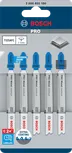 Paquete de 5 hojas de sierra de calar Bosch PRO Metal medianas T121AFC.