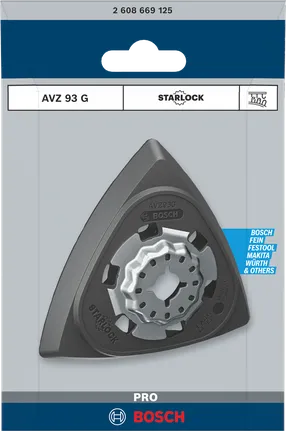 Accesorio multiherramienta Bosch PRO AVZ 93 G de 93 mm.