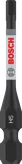Punta de impacto hexagonal Bosch PRO H5 55 mm para destornilladores de impacto.