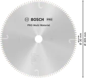 Hoja de sierra circular multimaterial Bosch PRO, 305 mm de diámetro.