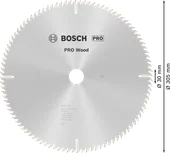 Hoja de sierra circular Bosch PRO Wood de 305 mm para cortar madera.