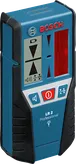 Receptor láser Bosch LR 2 para una detección de nivel precisa.
