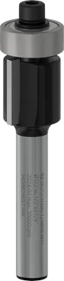 Broca para enrutador Bosch PRO con cojinete inferior al ras de 1/2 pulgada.