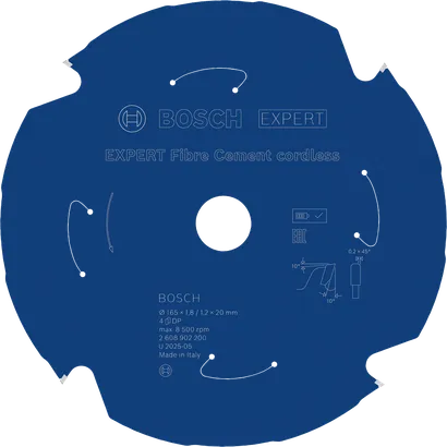 EXPERT Fibre Cement cordless