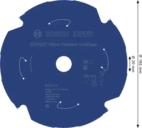 EXPERT Fibre Cement cordless
