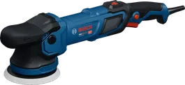 Pulidora Bosch GPX9-125S con mango ergonómico.