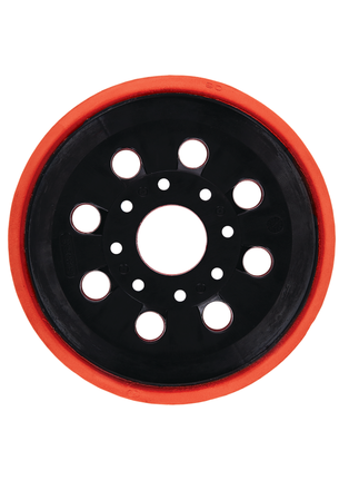 Almohadilla de lijado Bosch PRO mediana de 125 mm con 8 agujeros.