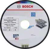 Disco de corte Bosch para acero inoxidable y metal de 230 mm.
