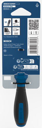 Destornillador Bosch PRO PH0 x 60 mm con mango antivuelco.
