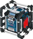 Cargador de radio Bosch GML 50 con subwoofer.