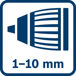 Automaatlukustuspadrun 1,0-10,0 mm 