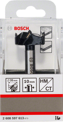 Bosch 35 mm Forstneri puuritera täpseks puidupuurimiseks.