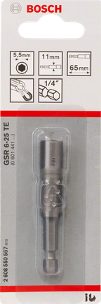 Bosch 5,5 mm padrunvõti 65 mm.