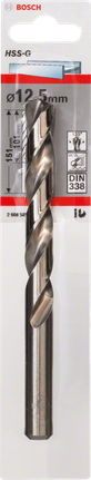Bosch 12,5 mm HSS-G metallipuur.