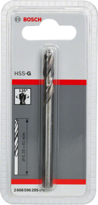 Bosch HSS-G 6,5×81 mm juhtpuur.