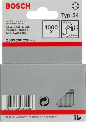 Bosch Typ 54 12,9 mm klambrid.