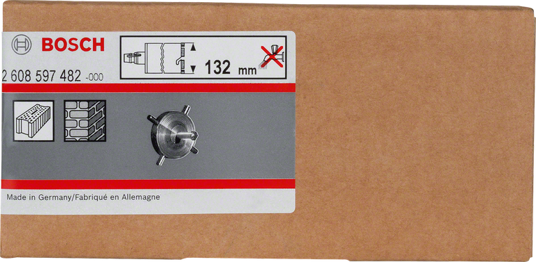 Bosch 132 mm puurimisrist kuivadele südamikpuuridele.