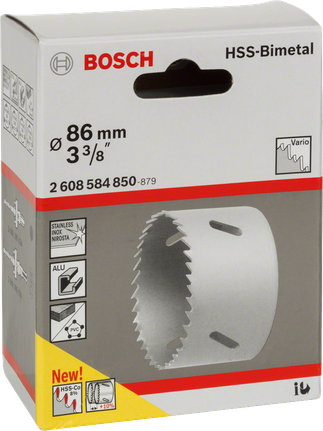 Bosch 86 mm 3 3/8″ HSS bimetall-augusaag.