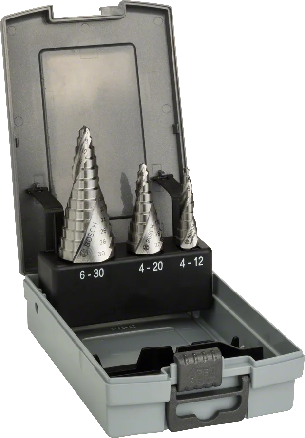 Bosch 3-osaline HSS astmepuuriterade komplekt karbis.