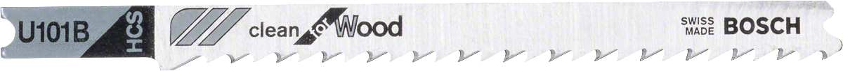 Bosch tikksae tera U 101 B puhta puidu lõikamiseks.