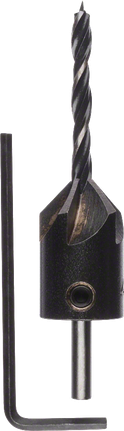 Bosch puidupuur süvistusavaga, läbimõõduga 4 mm.