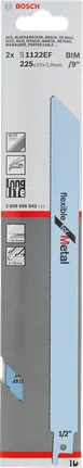 Bosch S1122EF painduv metallsaeleht pikaealiseks lõikamiseks.