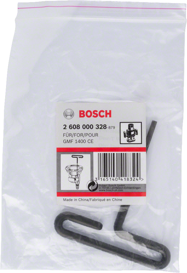 Bosch kuuskantmutrivõtmete komplekt.