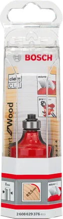Bosch Expert for Wood freesitera 8 mm varre ja R9,5 mm raadiusega.