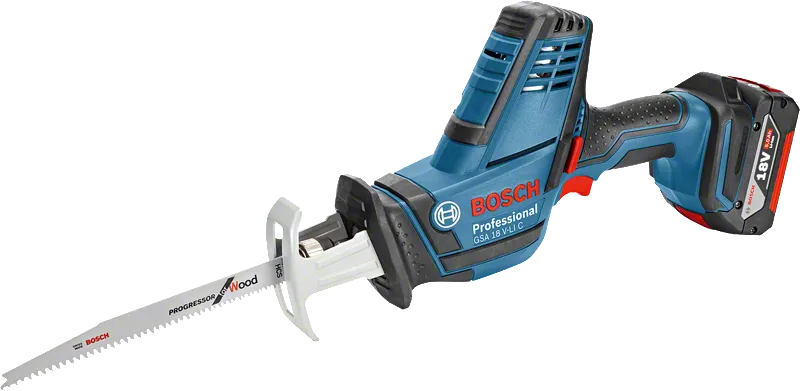 Bosch GSA 18V-LI C akuga edasi-tagasi saag.