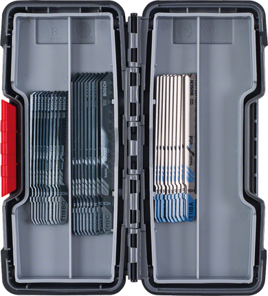 Bosch tikksae terade komplekt plastkarbis.