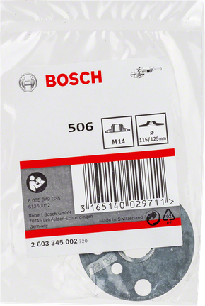 Bosch M14 kinnitusäärik 115/125mm.