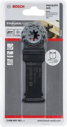 Bosch HCS 32 mm puidusaeleht.