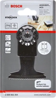 Bosch HCS süvistatav saeleht 65 mm.