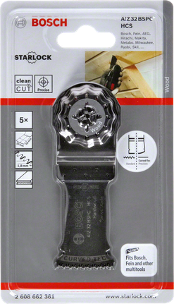 Bosch HCS süvistatav saeleht AIZ 32 BSPC 1-3/8″ lehtpuule.