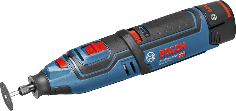 Bosch GRO 12V-35 akutoitel pöördtööriist, 12V aku.