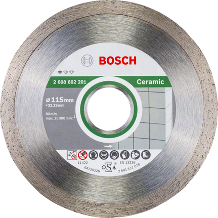 Bosch keraamiline lõikeketas plaatidele, 115 mm.