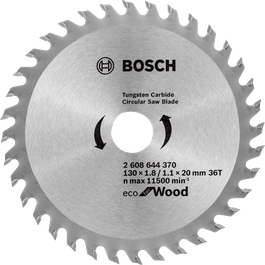 Bosch ringsaeleht Eco puidule 130 mm 36 hammast.