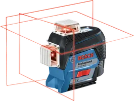 Bosch GLL 3-80 C lasernivelleerimisseade, 360-kraadised jooned.